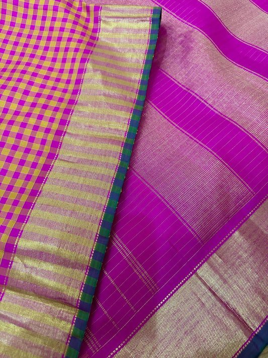 Pure Kanjivaram Zari Vintage Saree